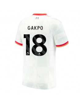 Liverpool Cody Gakpo #18 Ausweichtrikot 2024-25 Kurzarm